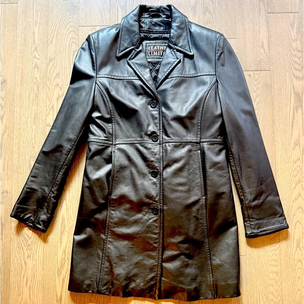 Ladies Leather Coat